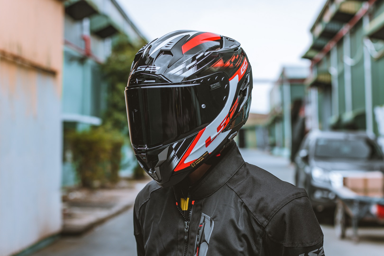 MŨ BẢO HIỂM FULLFACE 2 KÍNH LS2 FF327 CHALLENGER HPFC - GARA20