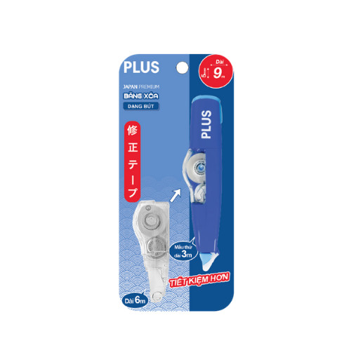 Combo Xóa PLus MR Japan Premium kèm 6 ruột