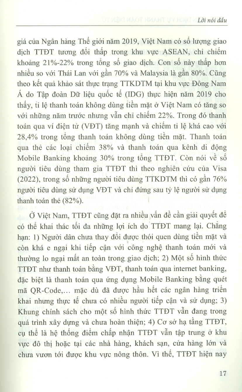 Phát Triển Dịch Vụ Thanh Toán Điện Tử Ở Việt Nam Trong Bối Cảnh Mới - Viện Kinh Tế Việt Nam - TS. Nguyễn Thị Tố Quyên (Chủ biên)