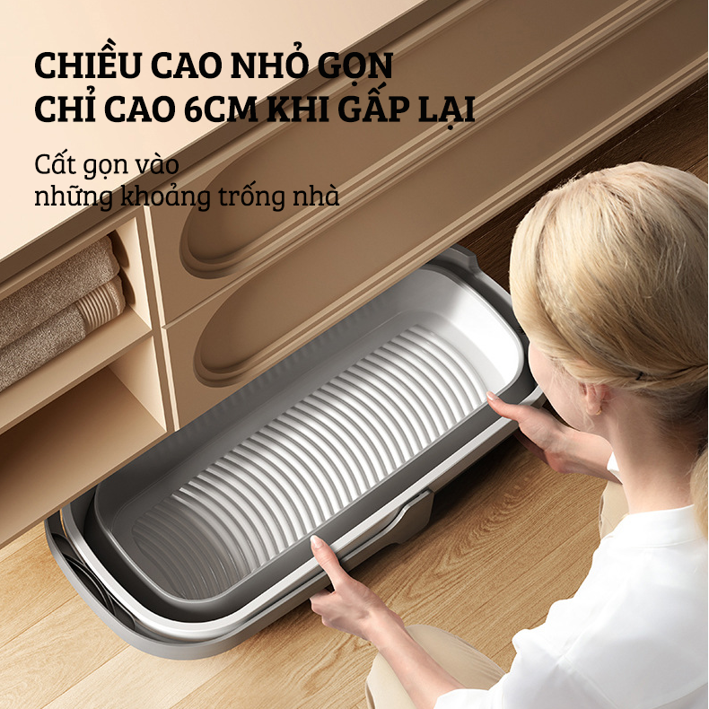 Xô Nhựa Cao Cấp Gấp Gọn Đa Năng Damas, Xô Nước Lau Nhà Vệ Sinh Nhà Cửa - Chất Liệu Nhựa PP An Toàn Cho Người Tiêu Dùng - Dung Tích 12L Phù Hợp Với Nhiều Nhu Cầu Sử Dụng: Rửa Xe, Câu Cá, Để Đồ Đạc,...Thiết Kế Kèm Quai Xách Tay Thuận Tiện Di Chuyển