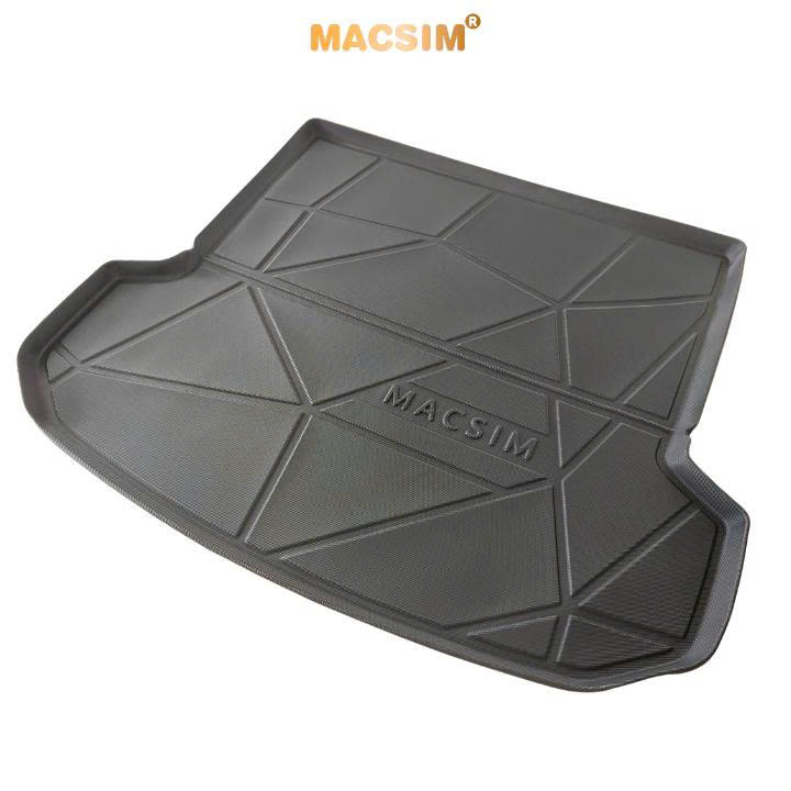 Thảm lót cốp qd xe ô tô Kia Sorento 2021-2024-đến nay nhãn hiệu Macsim chất liệu TPV cao cấp màu đen