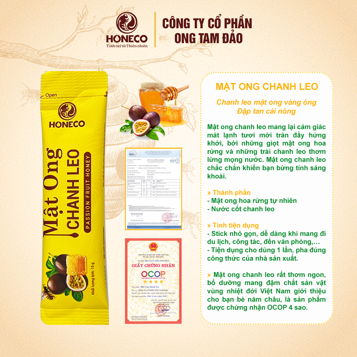 Mật ong Ngũ vị Honeco
