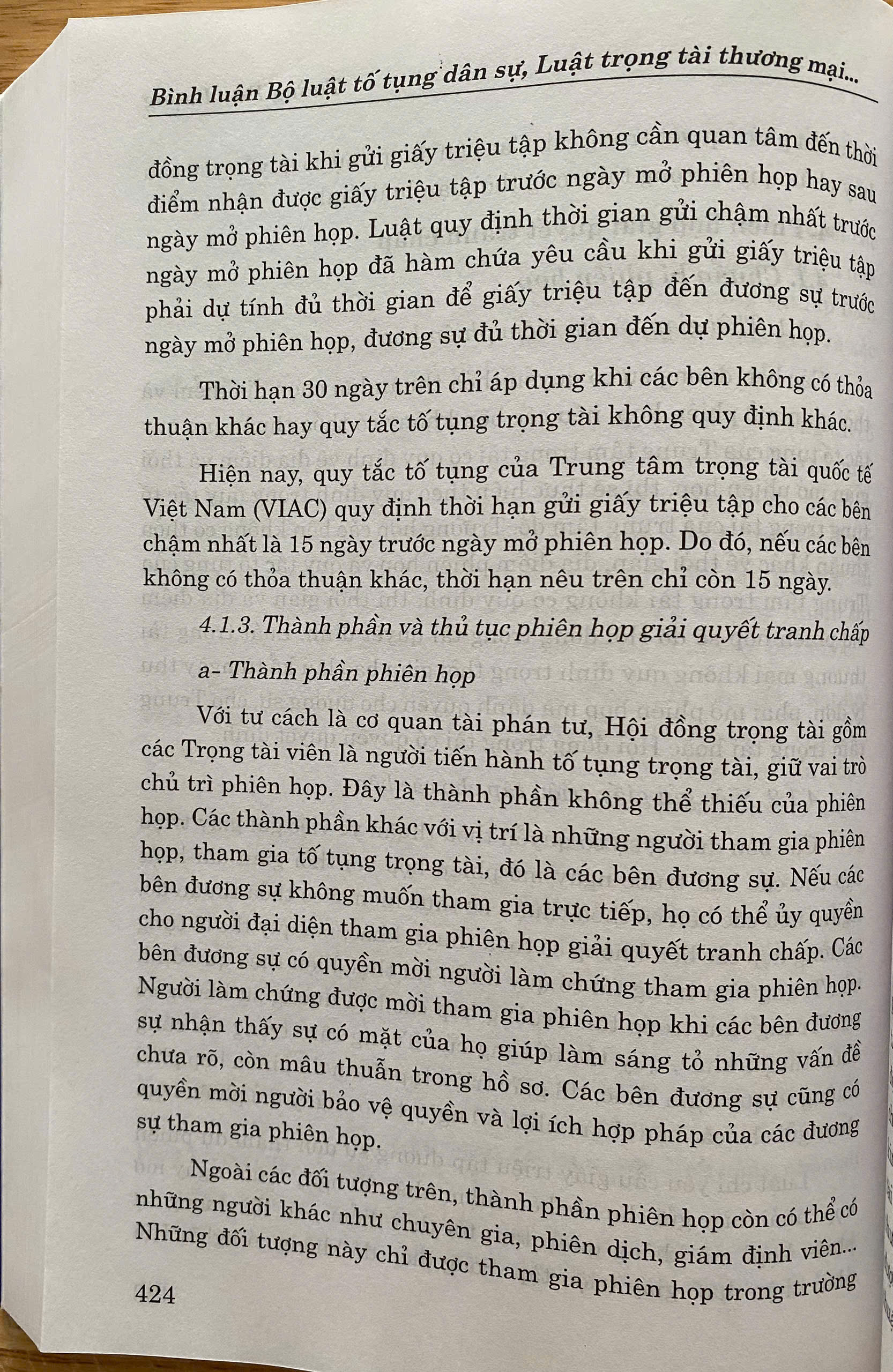 Sách Bình Luận Bộ Luật Tố Tụng Dân Sự, Luật Trọng Tài Thương Mại và Thực Tiễn Xét Xử