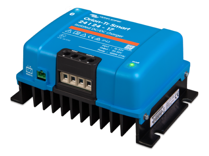 Bộ dual battery Orion-Tr Smart 24/24-17A (400W) Isolated DC-DC charger của thương hiệu Victron Energy
