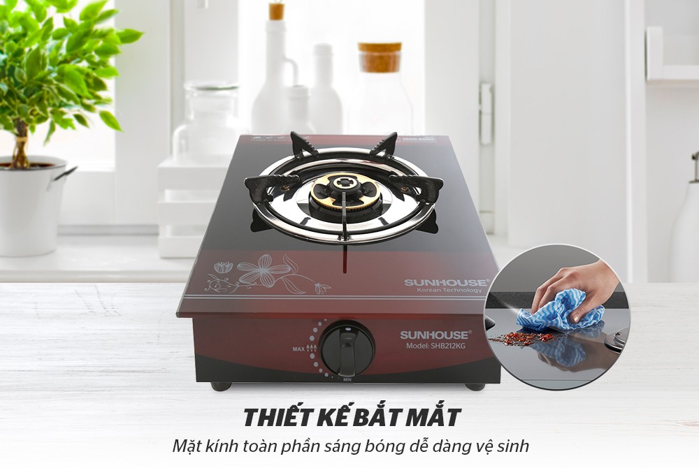 BẾP GAS SUNHOUSE SHB212KG - Hàng chính hãng