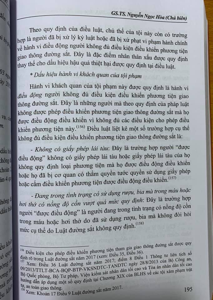 Bình Luận Khoa Học Bộ Luật Hình Sự Năm 2015 (Sửa Đổi, Bổ Sung Năm 2017) Quyển 2 - Phần Các Tội Phạm
