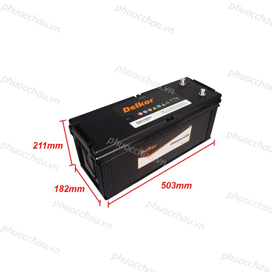 Ắc Quy Delkor N120 (12V - 120Ah)