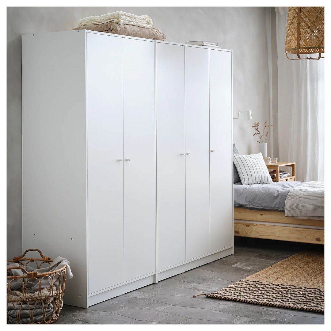Tủ đựng quần áo bằng gỗ công nghiệp phủ melamine SMLIFE Cebon