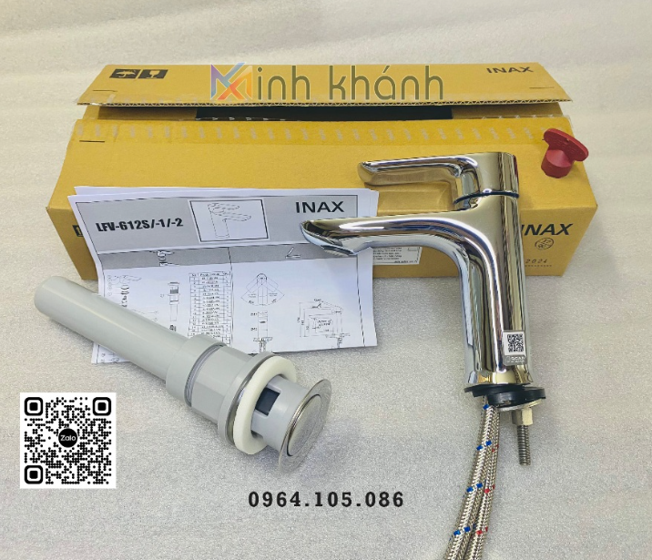 Vòi chậu nóng lạnh LFV-612S (Dòng S400 Line)