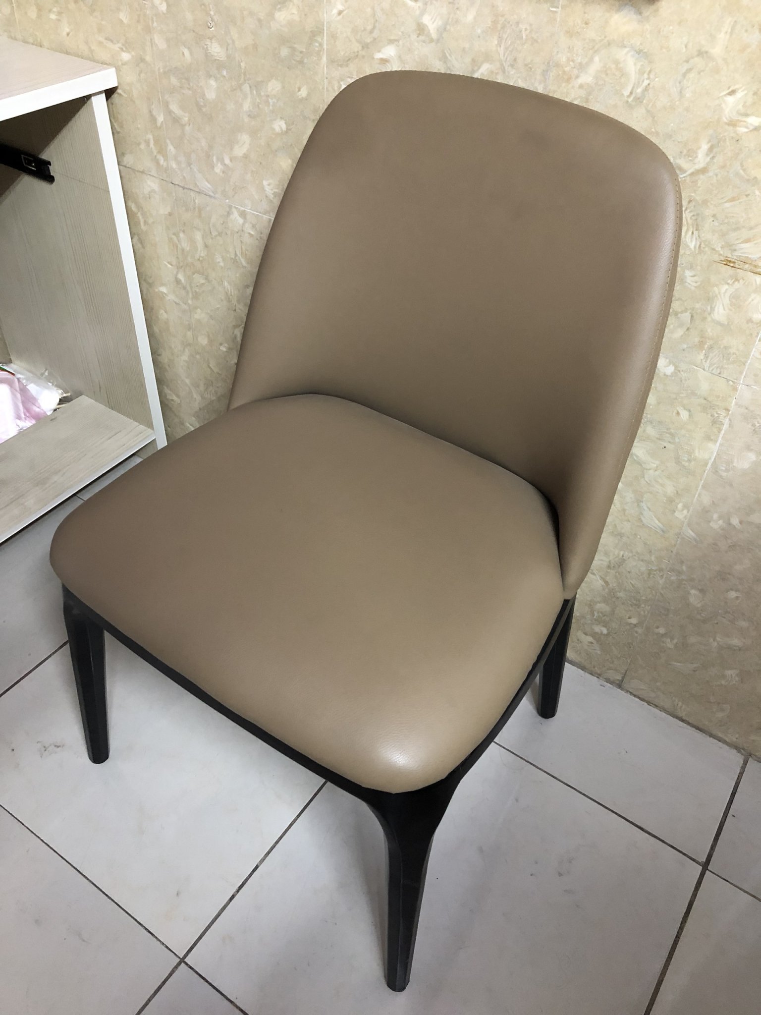 Ghế đơn Juno Sofa chân gỗ ngang 55 x sâu 50 x cao 85cm
