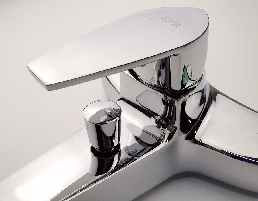 Củ Sen Nóng Lạnh Đồng Mạ Chrome Eurolife EL-SUN 01 (Trắng Bạc)