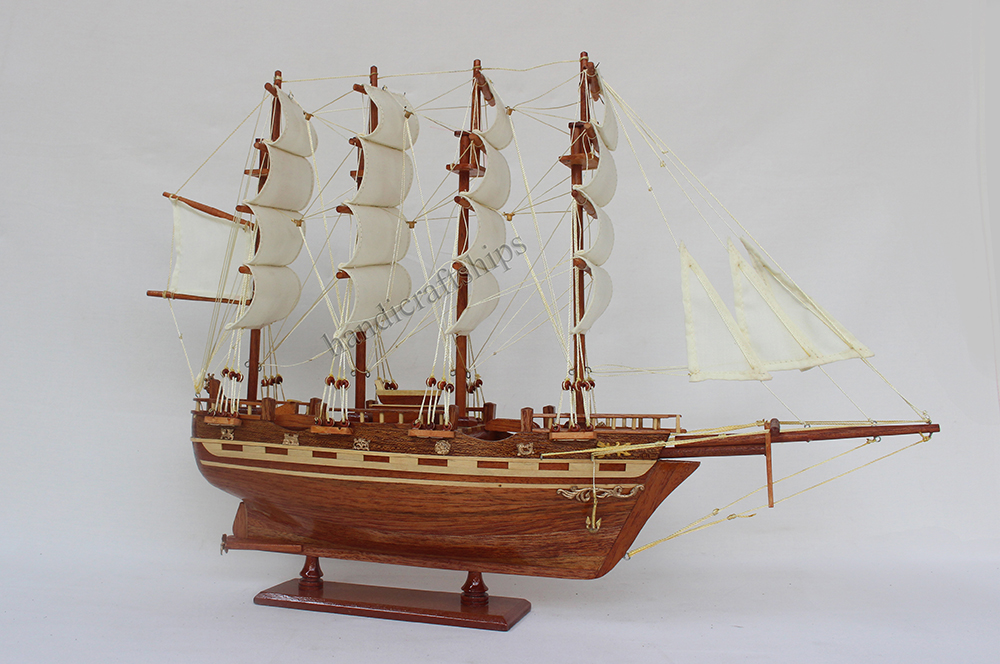 Mô hình thuyền buôn France II 56cm Thuận Buồm Xuôi Gió
