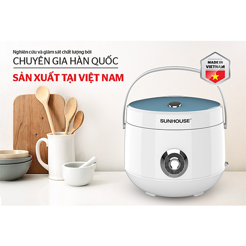 Nồi cơm nắp gài Sunhouse SHD8606 - Hàng Chính Hãng