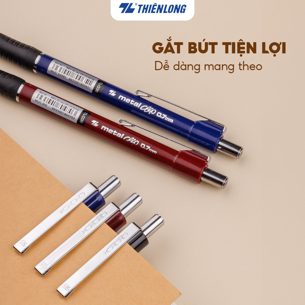 Hộp 20 cây Bút Bi Thiên Long TL-036