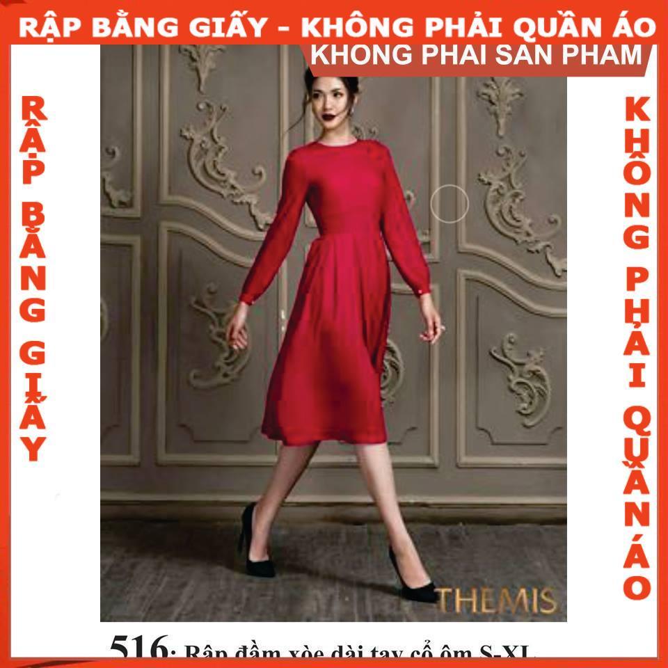 Rập giấy mã 516 (BẢN VẼ) rập đầm