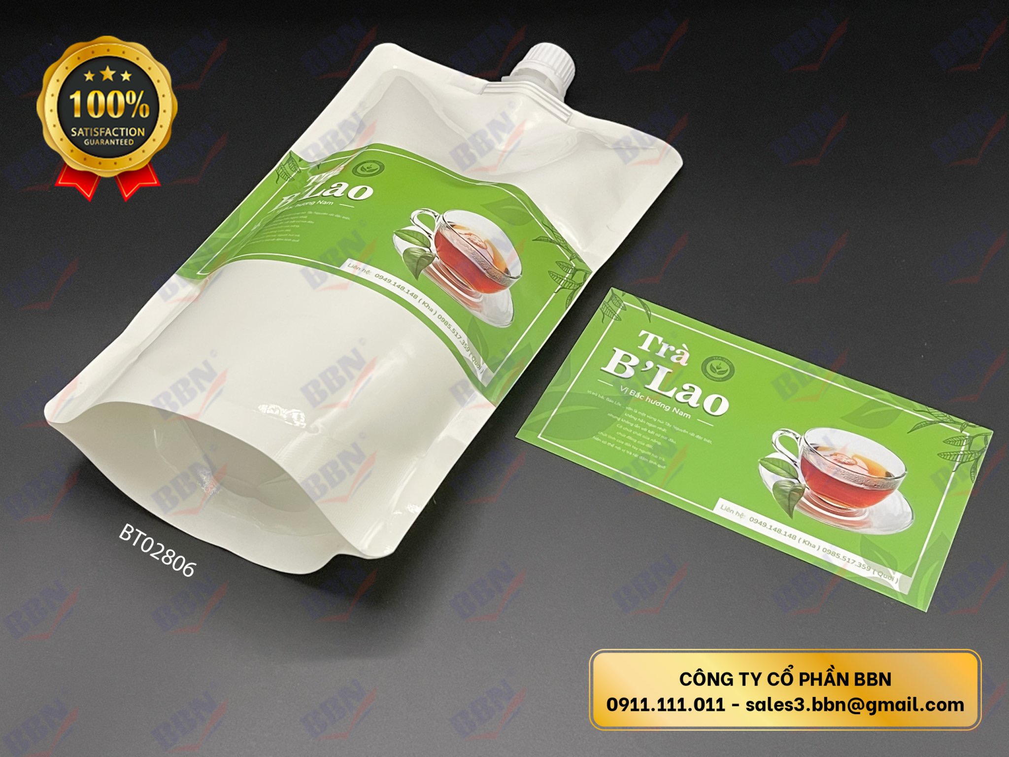 100 túi đáy đứng nắp vặn trắng sữa 500ml 13.5 x 22.5cm