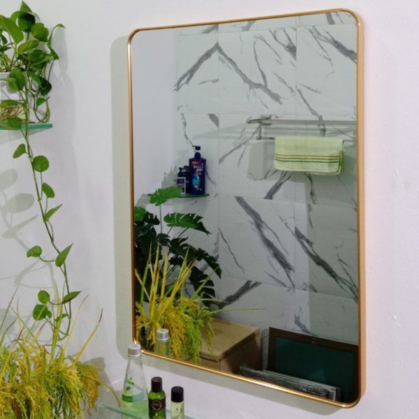 Gương Soi Kibath Chữ Nhât KT 70x90cm Khung Hợp Kim Nhôm KB-138.70X90
