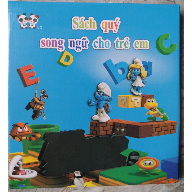 Sách Nói Song Ngữ Anh Việt Điện Tử Thông Minh - Giúp Bé Phát Triển IQ - Hàng CHính Hãng MINIIN - Tặng kèm pin AA