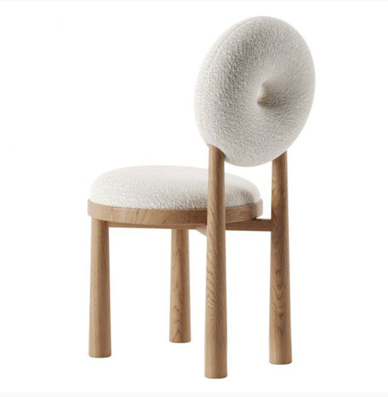 Ghế ngồi phòng ăn Juno Sofa SIMONCT khung gỗ