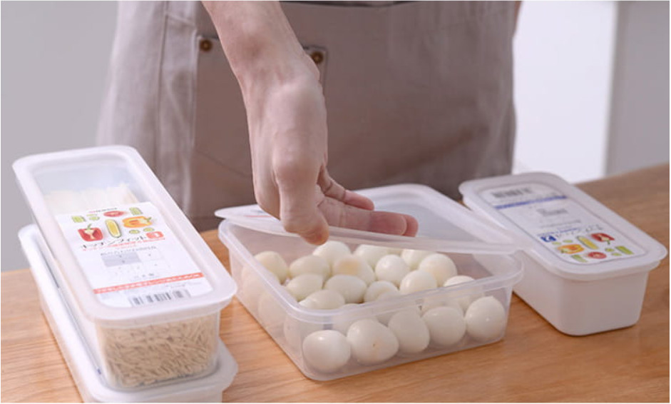 Hộp Nhựa Bảo Quản Đũa Thìa Và Đựng Thực Phẩm Nakaya Cỡ Nhỏ 530ml Hàng Nội Địa Nhật