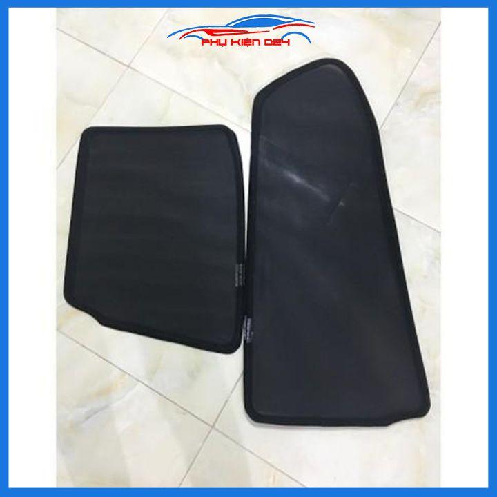 Bộ 4 rèm chắn nắng nam châm Wigo 2018-2019 khung cố định chống tia UV