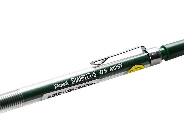 Bút Chì Kim Kỹ Thuật 0.5 mm - Pentel A125T - Xanh Lá