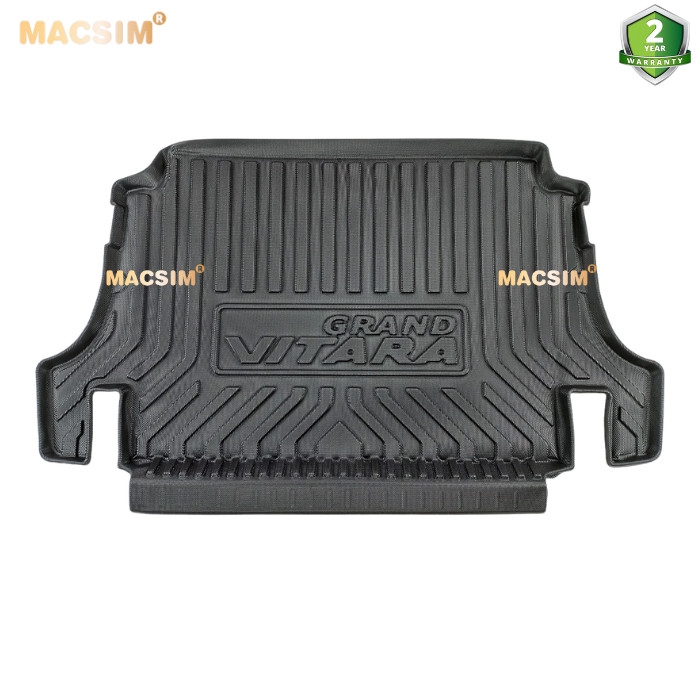 Thảm lót cốp Suzuki Vitara 2003- 2016 (qd) nhãn hiệu Macsim chất liệu tpv cao cấp màu đen