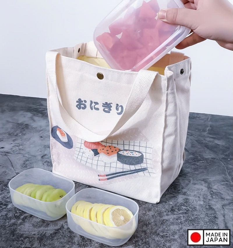 Hộp đựng thực phẩm kháng khuẩn Ag+ 600ml - Hàng nội địa Nhật Bản nhập khẩu chính hãng