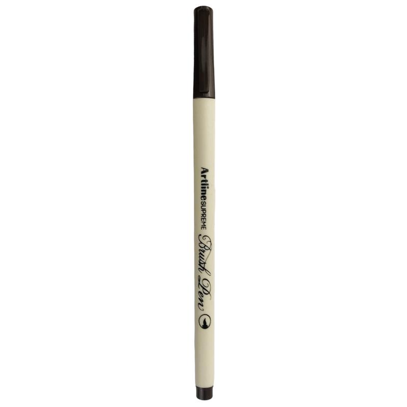 Bút Lông Đầu Cọ Artline Supreme Brush Pen EPFS-F - Dark Brown