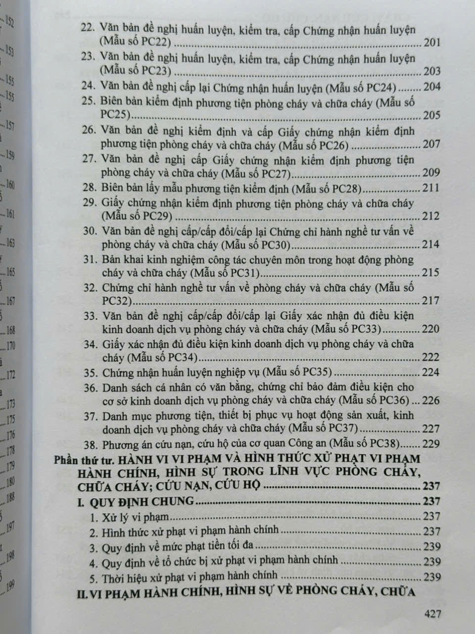 Sách Pháp Luật Về Phòng Cháy Và Chữa Cháy – Danh Mục Cơ Sở Thuộc Diện Quản Lý Về Phòng Cháy Và Chữa Cháy (V2519T)