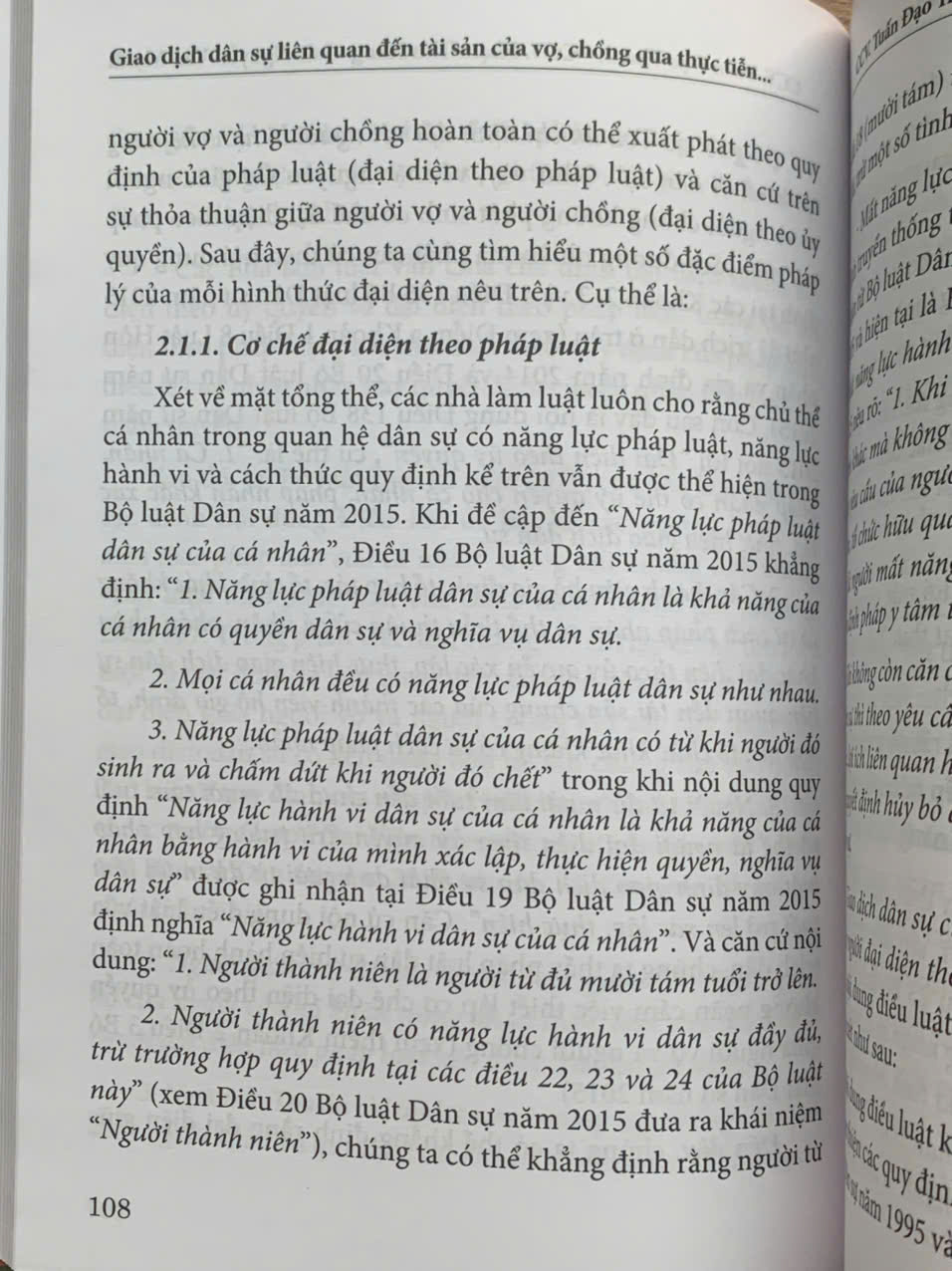 Giao dịch dân sự liên quan tới tài sản của vợ, chồng qua thực tiễn hành nghề công chứng