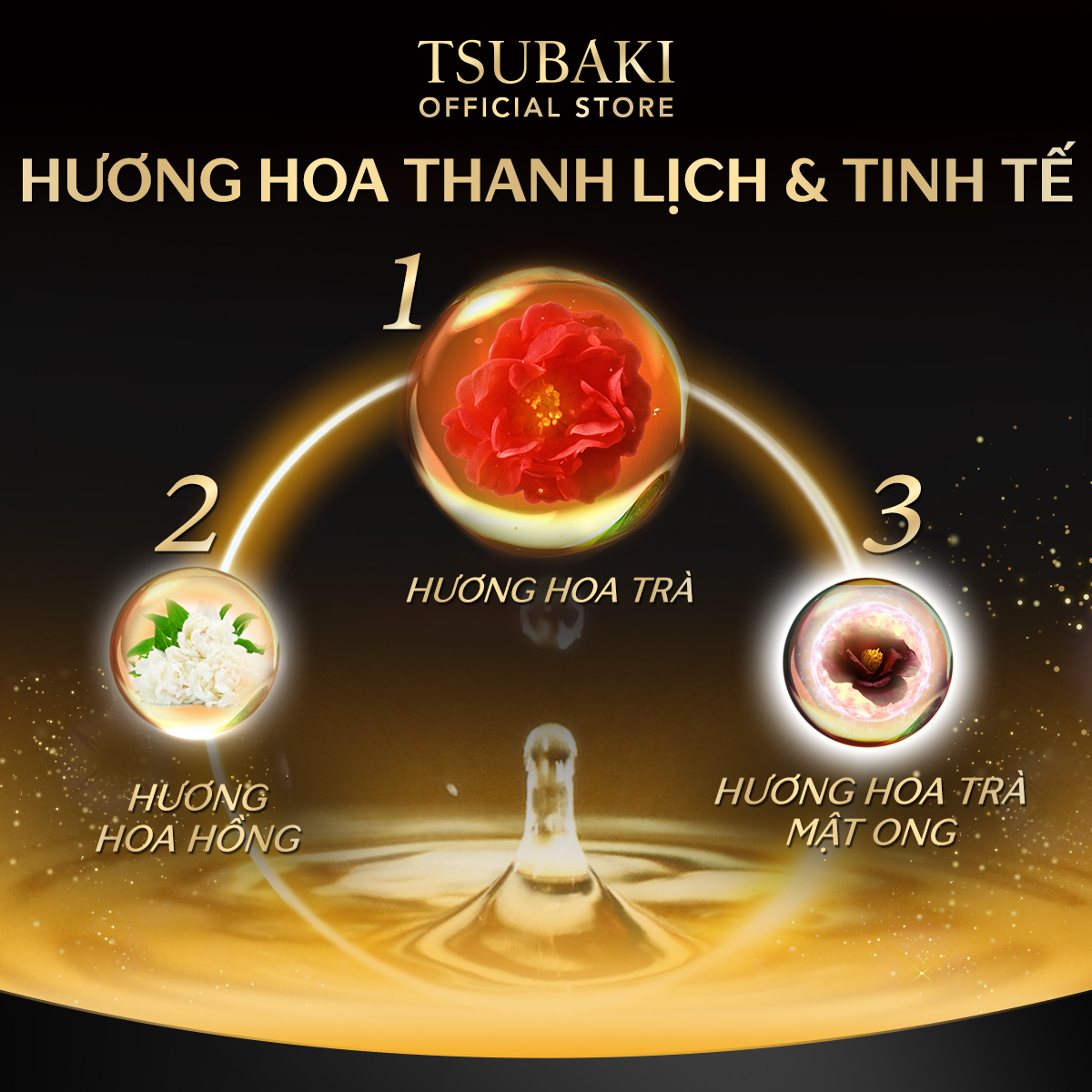 Dầu gội cao cấp Tsubaki phục hồi chuyên sâu, tái tạo tóc hư tổn 490ml