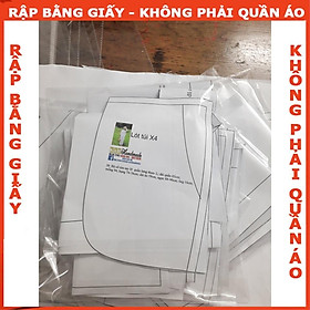 Rập giấy A0 đầm nữ  mã 676 (BẢN VẼ)