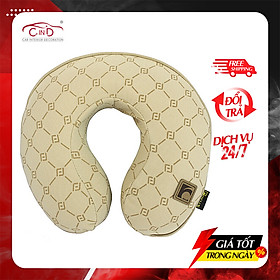 Gối đầu chữ U cao su non FOCUS Gu F-UM01F-A màu kem