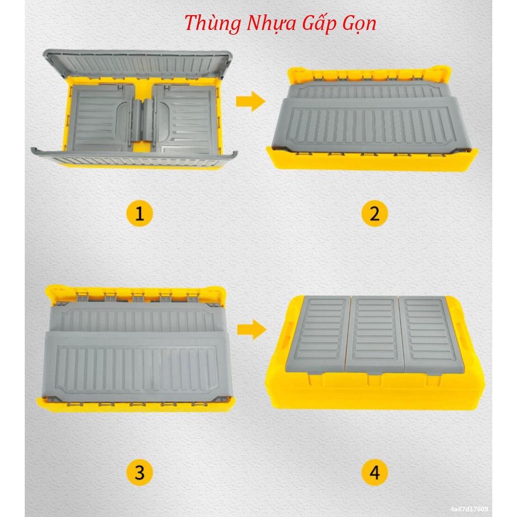 Thùng chứa đồ cho xe hơi , thùng đa năng cho ô tô, thùng chứa đồ tiện lợi để đồ khi đi dã ngoại Thùng đựng đồ Cốp Sau Xe