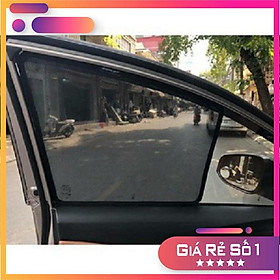  Bộ 4 miếng chắn nắng vải lưới gắn nam châm hút theo phom xe dành cho HYUNDAI I10