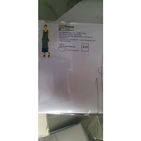 Rập giấy mã 586 (BẢN VẼ) rập đầm dây