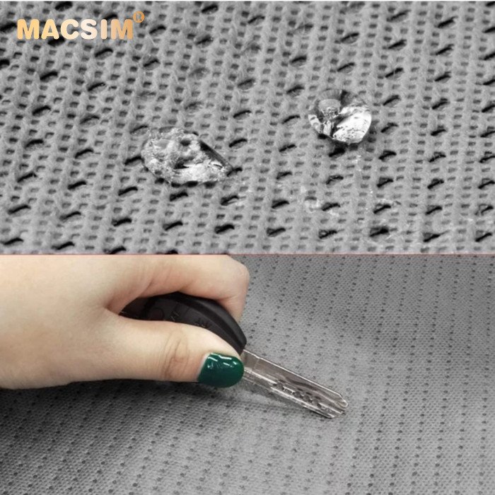 Bạt phủ ô tô chất liệu vải không dệt 3 lớp cao cấp MACSIM cho VinFast Lux SA màu ghi