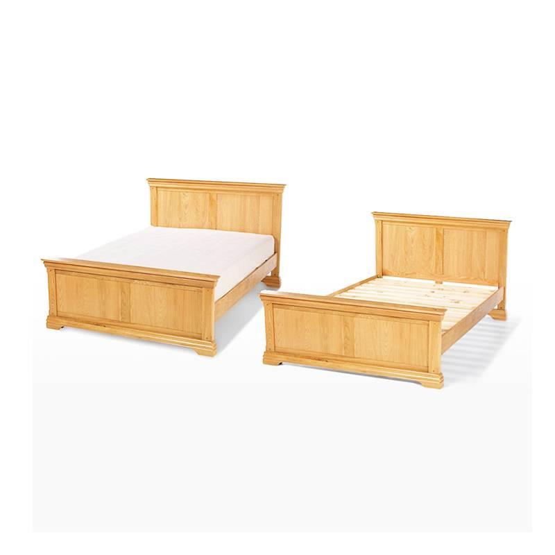 Giường Đôi Victoria Gỗ Sồi IBIE