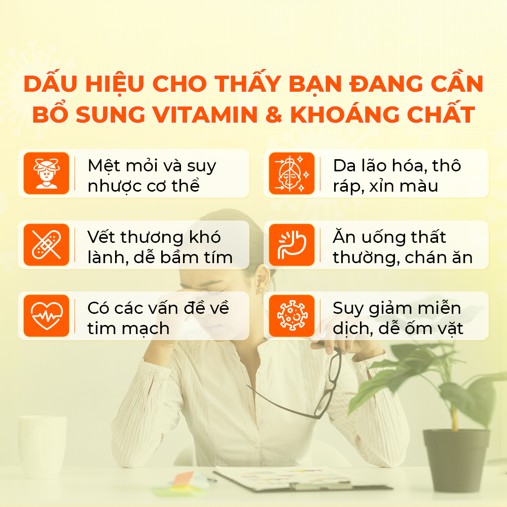 Viên uống bổ sung vitamin tổng hợp và khoáng chất Powergra Nutrient Power - Hộp 60 viên