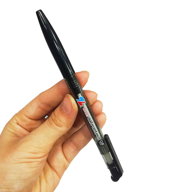 Vỉ 3 Bút Bi Thiên Long TL-023 - Mực Đen