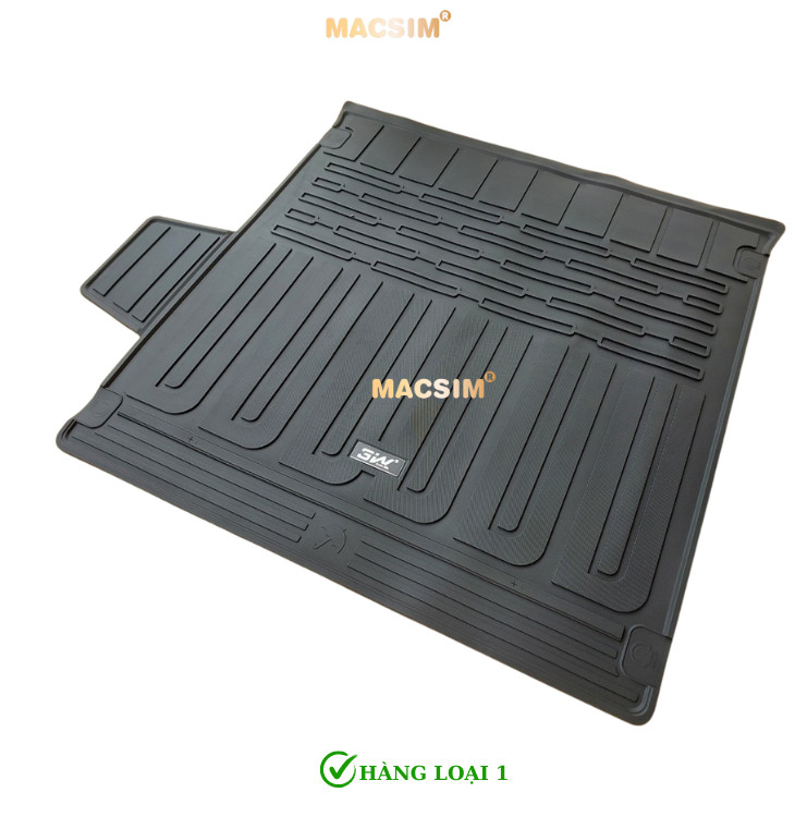 Thảm lót cốp xe ô tô LANDROVER RANGE ROVER 2023+ new nhãn hiệu Macsim 3W chất liệu TPE cao cấp màu đen
