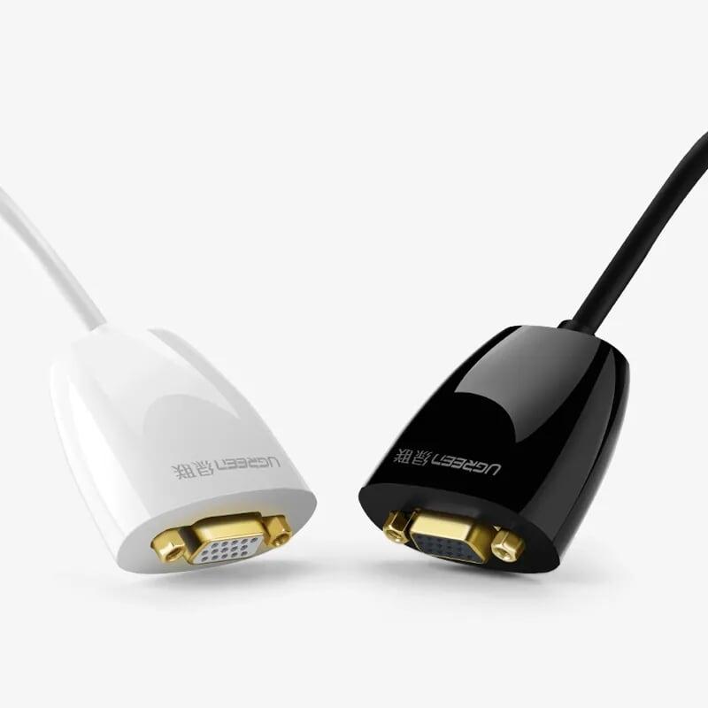 Ugreen UG40253MM105TK Màu Đen Bộ chuyển HDMI sang VGA - HÀNG CHÍNH HÃNG
