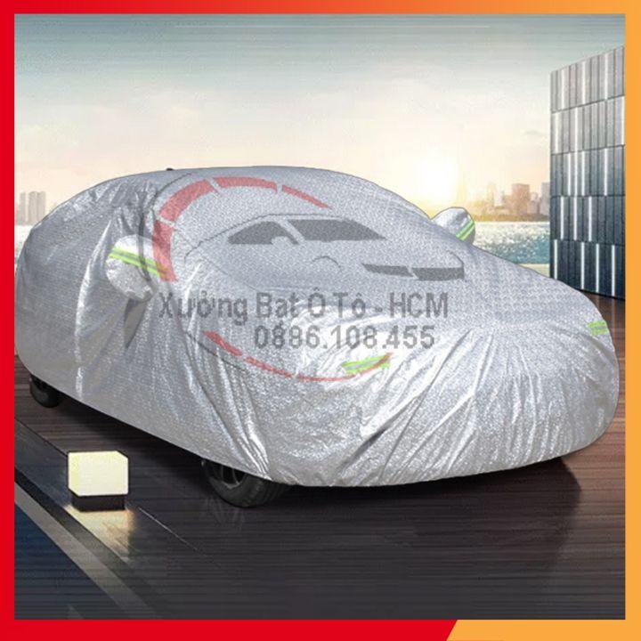 Bạt Phủ Xe Ô Tô 3 Lớp Tráng Nhôm Cao Cấp, Áo Trùm Bảo Vệ Xe FORD ECOSPORT, Bạc Phủ Trùm Bảo Vệ Che Nắng