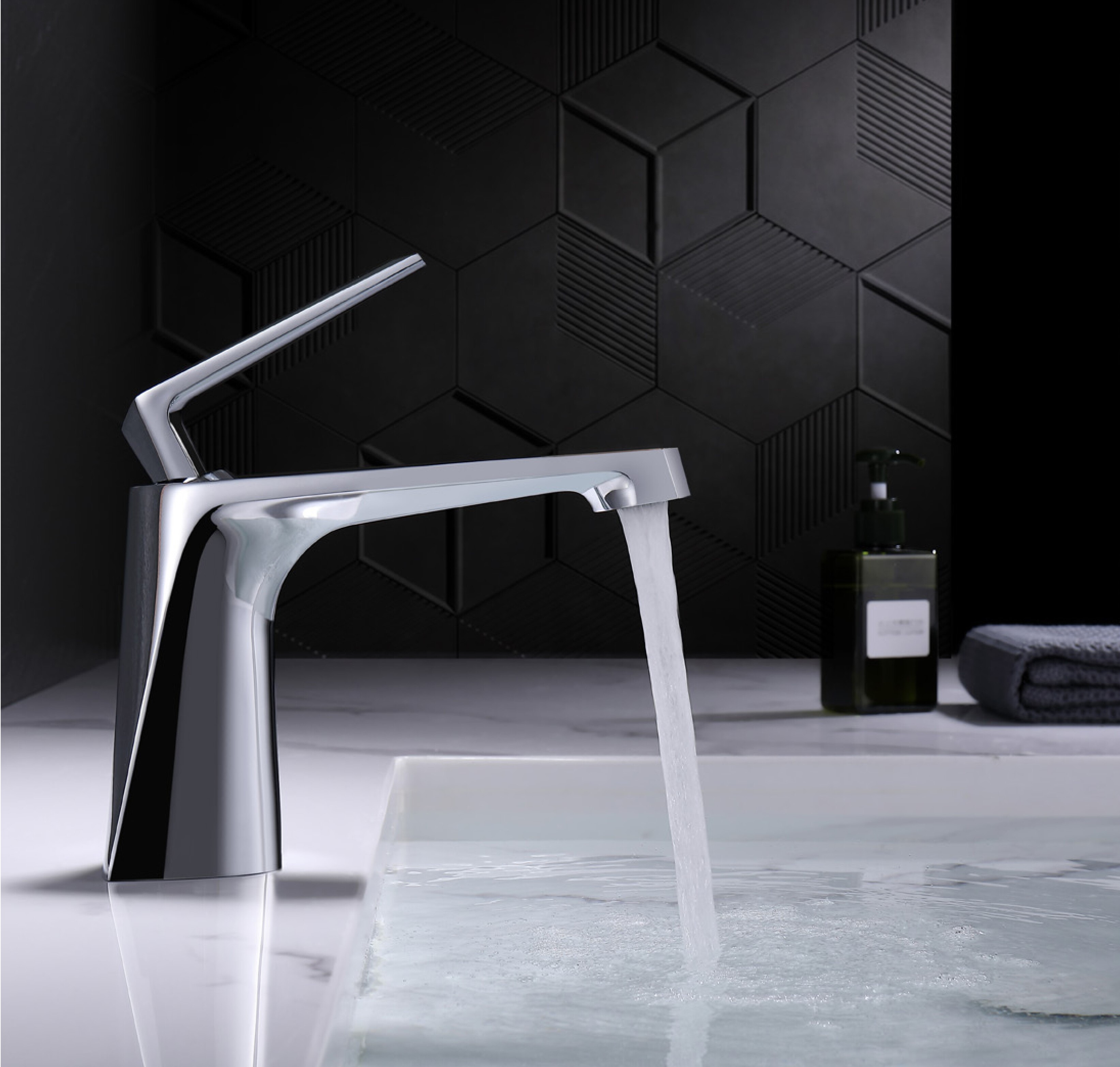 VÒI LAVABO ĐỒNG THAU NÓNG LẠNH EUROVINTO CAO CẤP MÃ V6