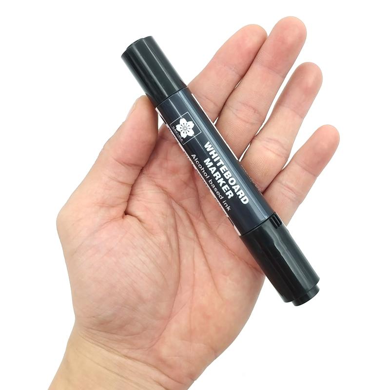 Bút Lông Viết Bảng Sakura 2 Đầu - Màu Đen