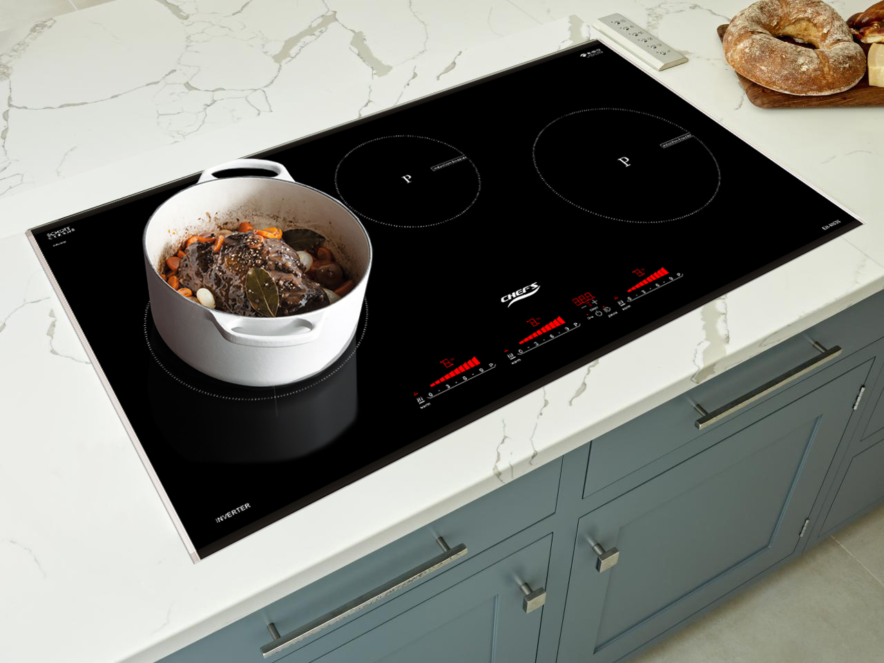 Bếp Từ 3 Vùng Nấu Chef