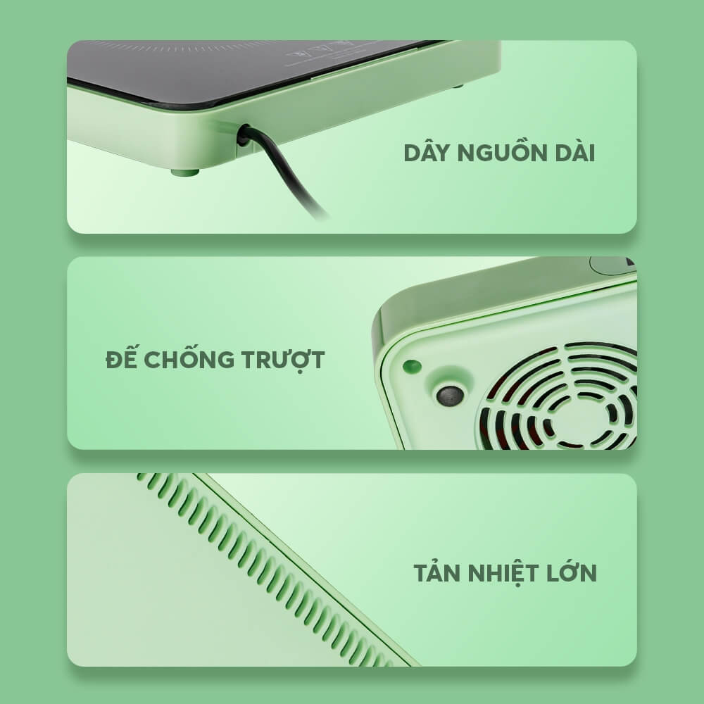 Bếp điện từ Elmich ICE 3879 - Hàng Chính Hãng
