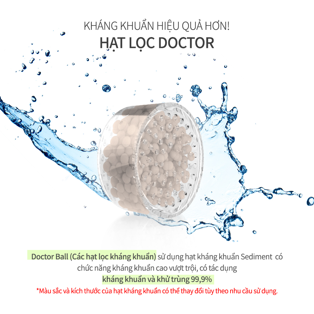 Lõi Lọc Hạt Kháng Khuẩn Doctor Ball Dùng Cho Vòi Sen Doctor Shower