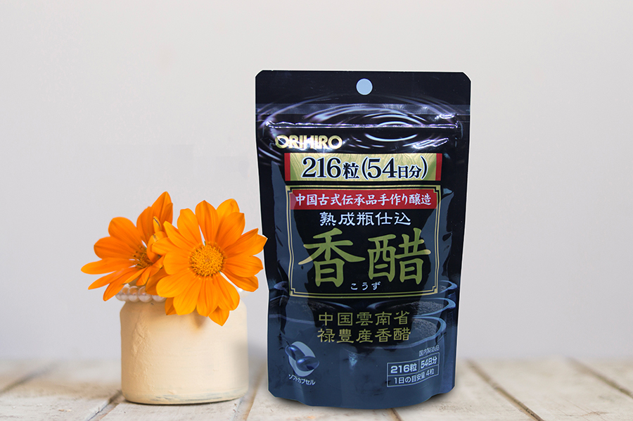 Dấm đen giảm cân Orihiro Nhật Bản 216 viên